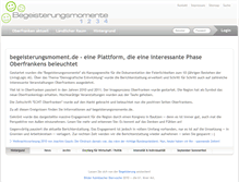 Tablet Screenshot of begeisterungsmomente.de